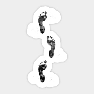 Footprint Sticker